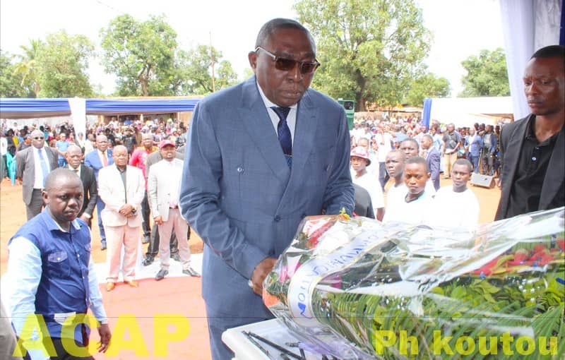 Le Ministère de la Communication et des Médias a rendu un dernier hommage à Privat Wambombo