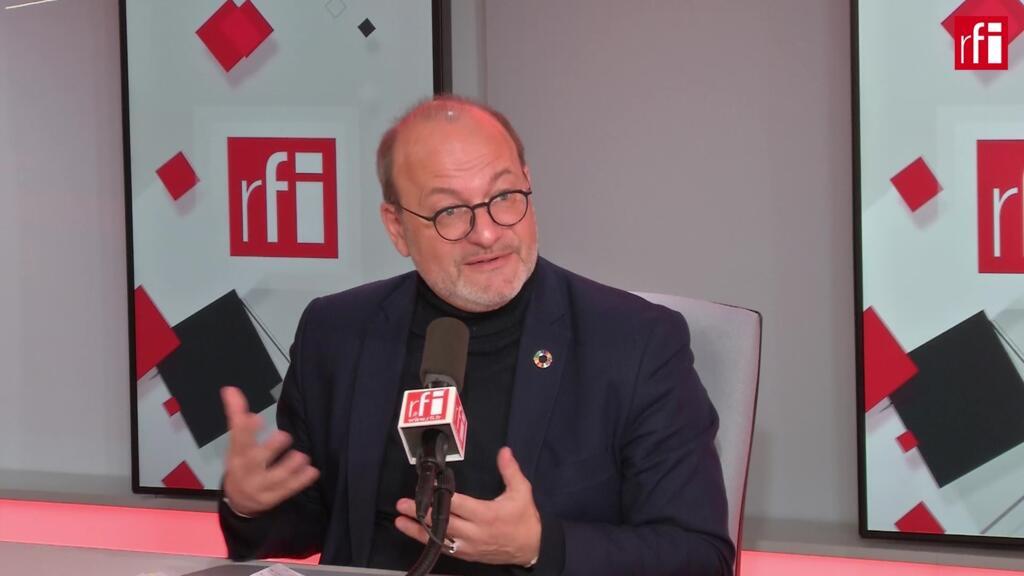 Rémy Rioux, Directeur général de l’Agence française de développement (AFD), dans les studios de RFI, le 4 février 2023.