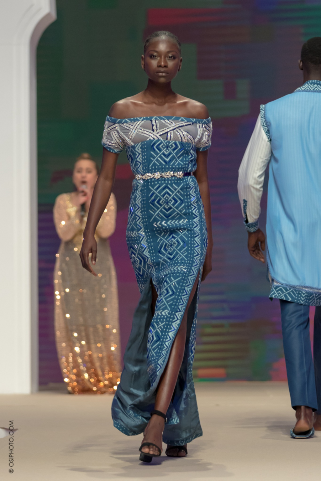 Collection Fima, Festival International de la Mode en Afrique, à Dakhla.